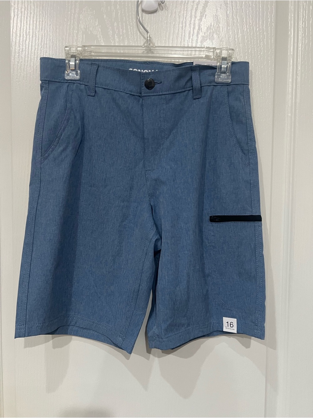 Sonoma Blue Kids' Shorts with Side Zip Pocket